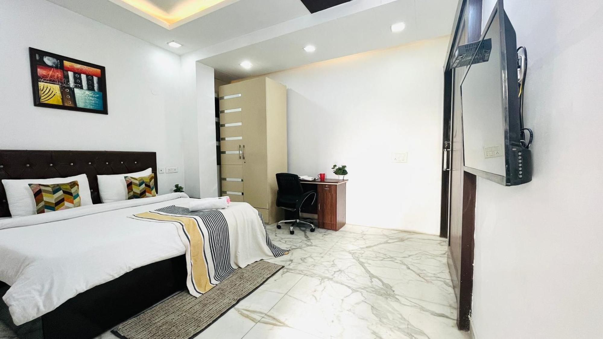 Olive Service Apartments - Greater Kailash Neu-Delhi Zimmer foto