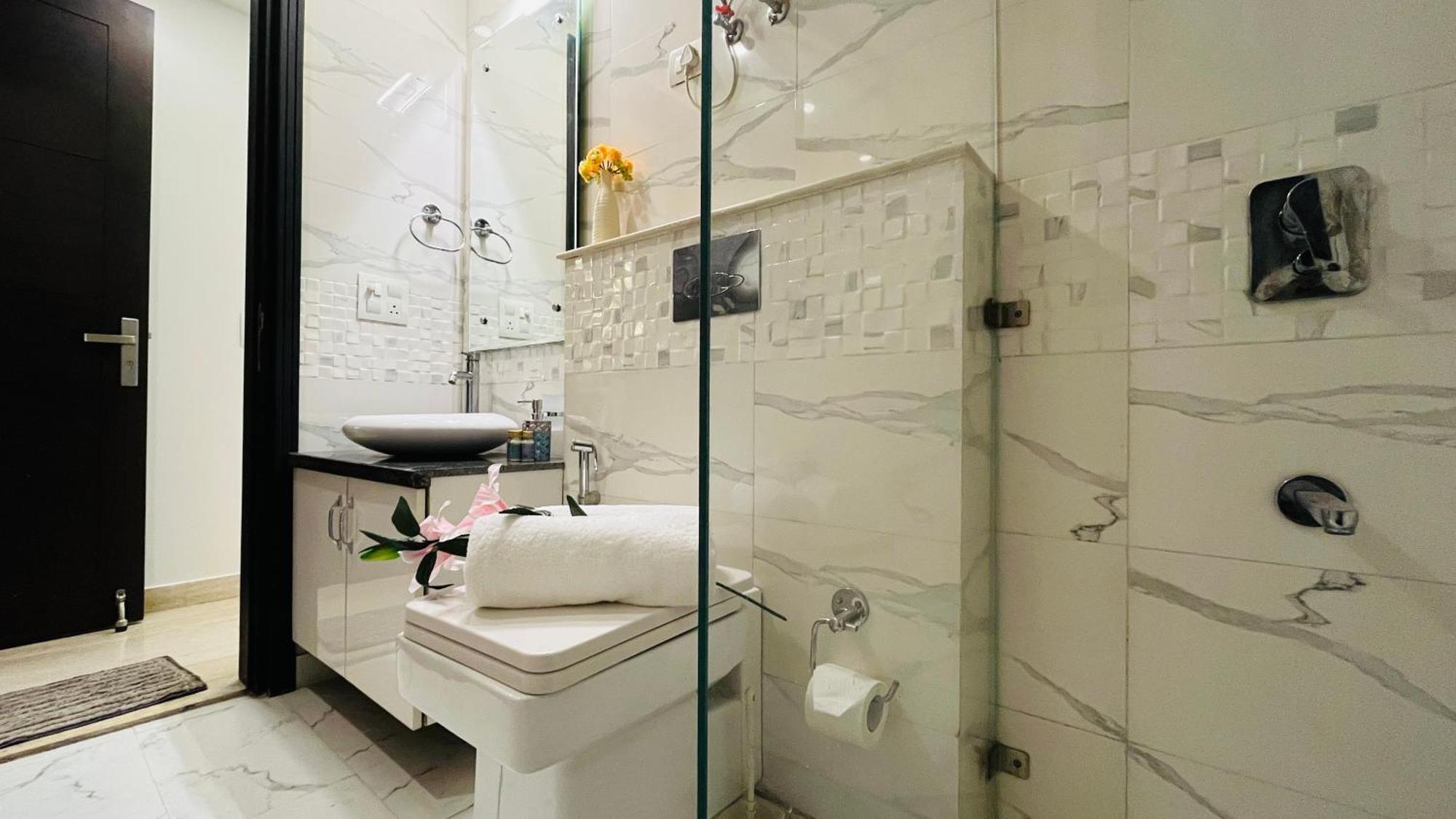 Olive Service Apartments - Greater Kailash Neu-Delhi Zimmer foto