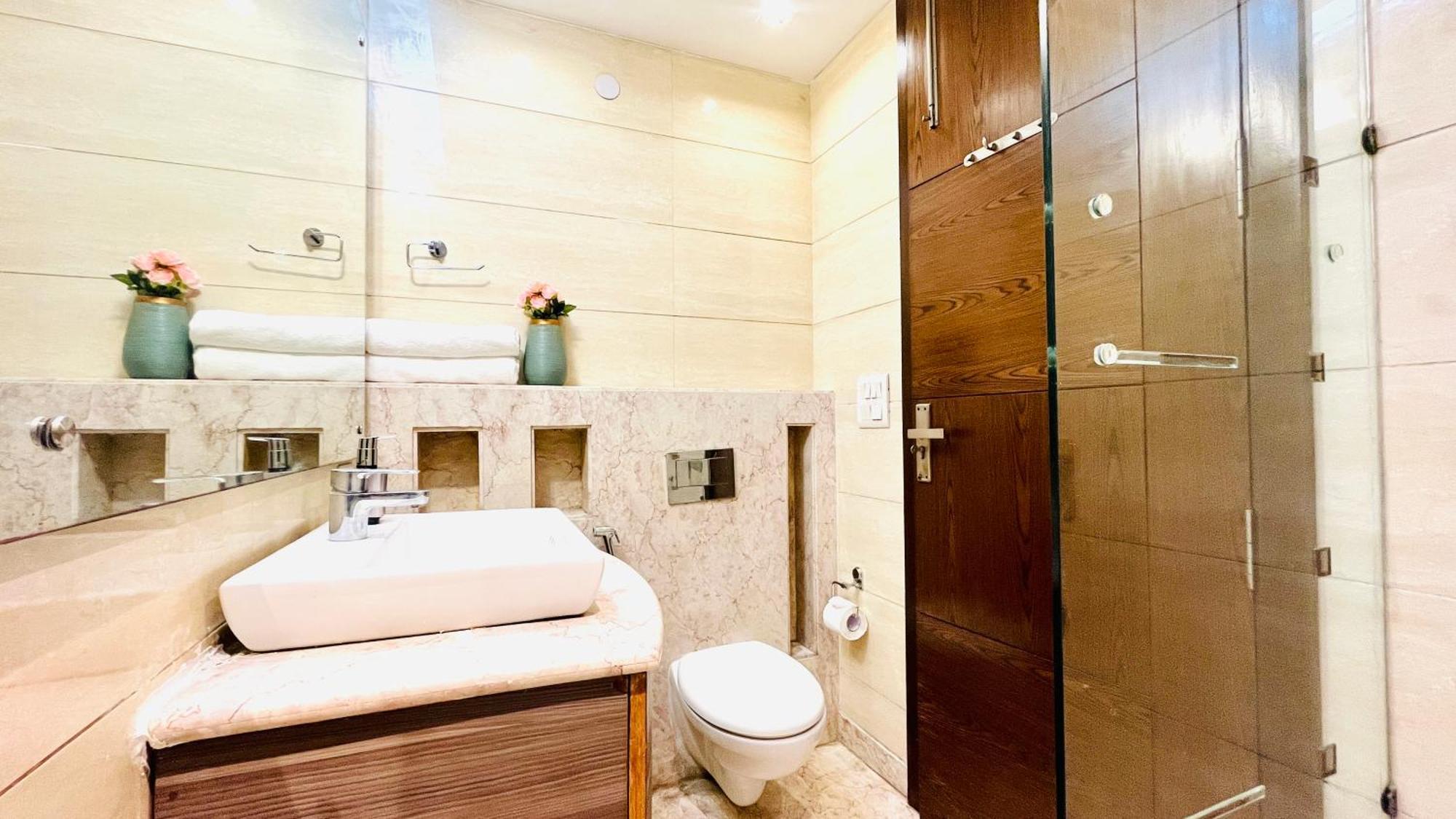 Olive Service Apartments - Greater Kailash Neu-Delhi Zimmer foto